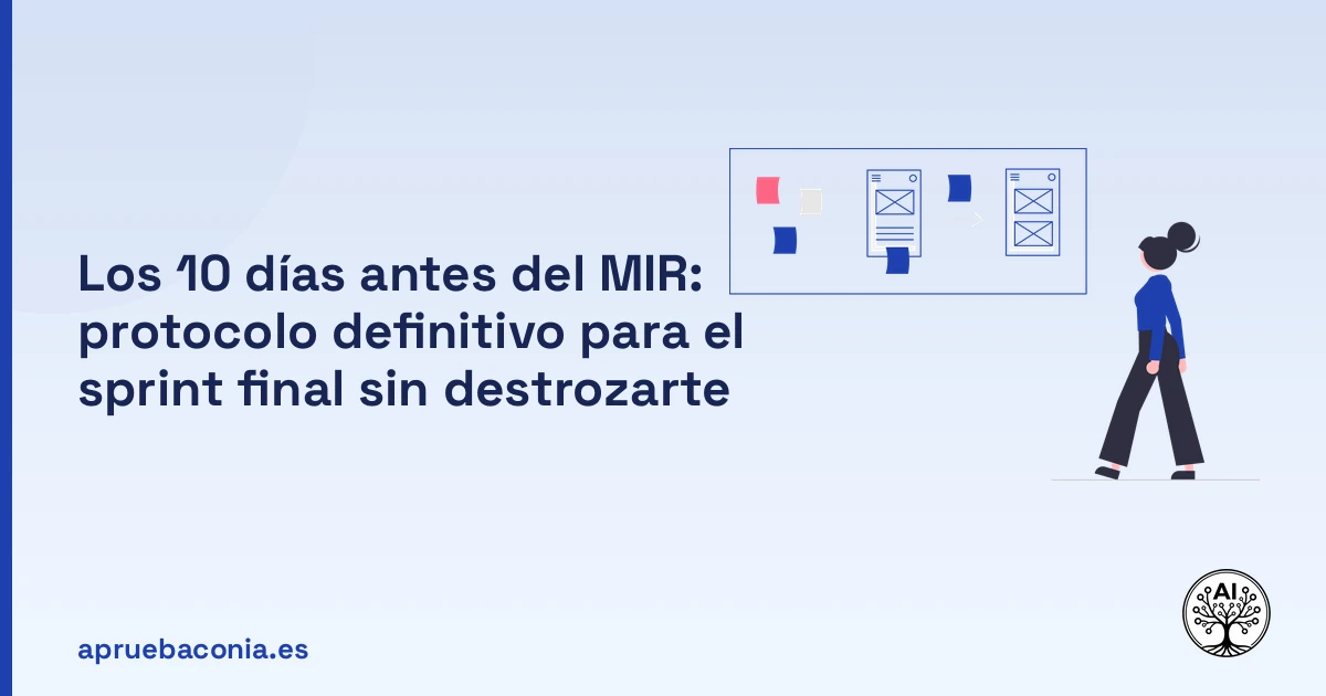 Los 10 días antes del MIR: protocolo definitivo para el sprint final sin destrozarte