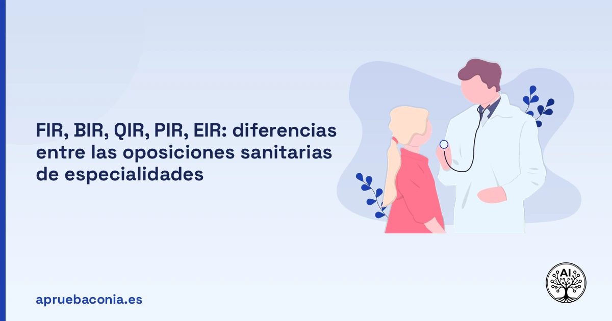 Portada ilustrada del artículo sobre diferencias MIR FIR BIR QIR PIR EIR