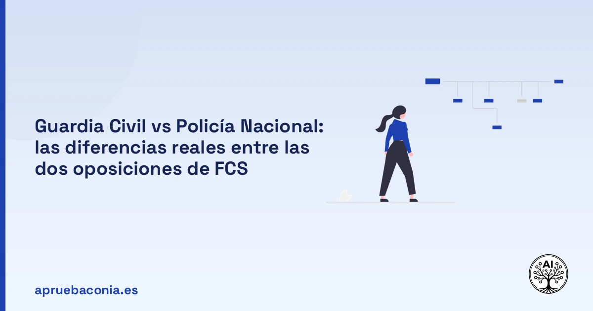 Portada ilustrada del artículo sobre Guardia Civil Policía Nacional
