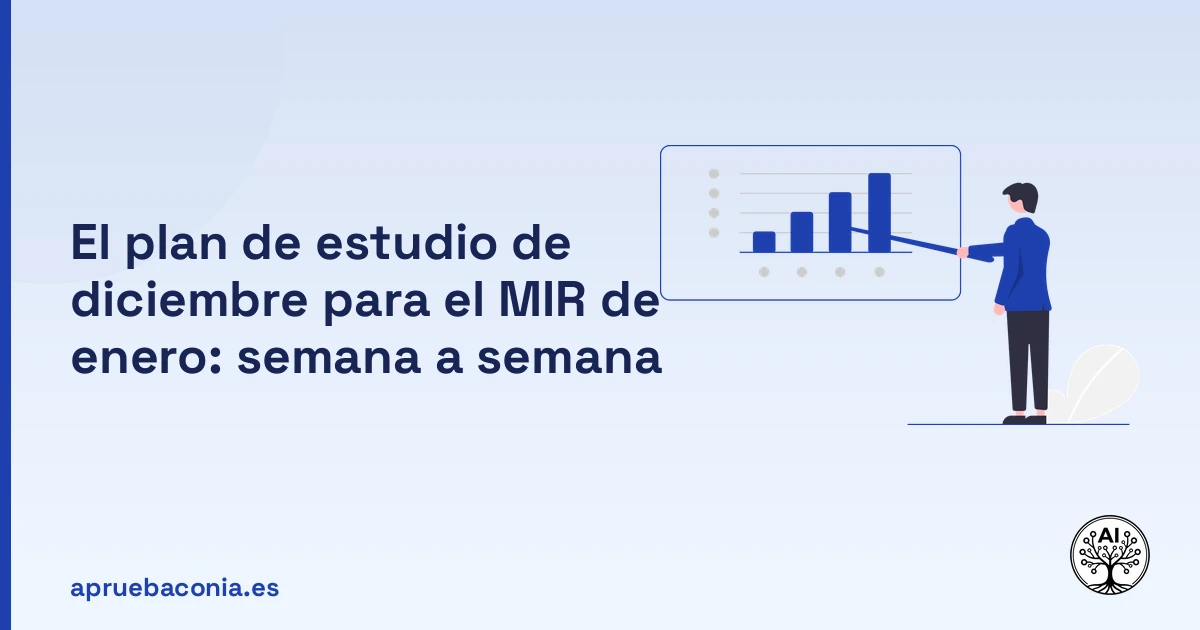 Portada ilustrada del artículo sobre plan estudio diciembre MIR