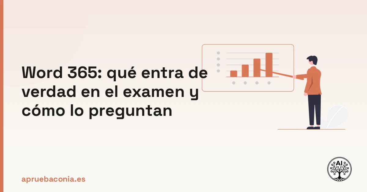 Portada ilustrada del artículo sobre Word 365
