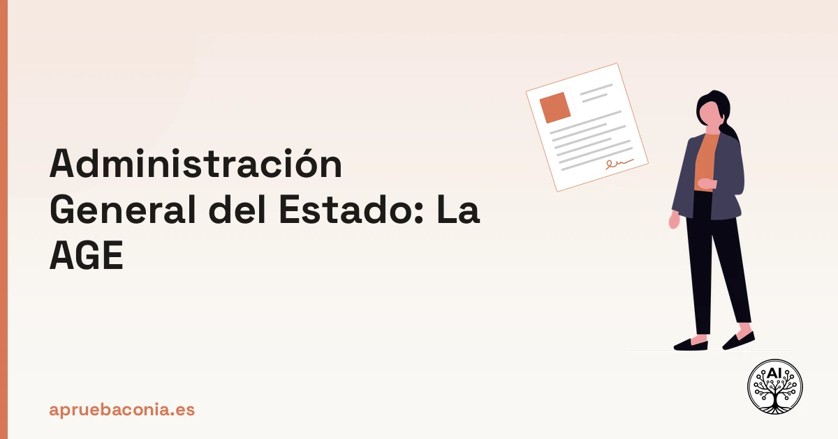 Ilustración de asesoría jurídica para comprender la Estructura de la Administración General del Estado.