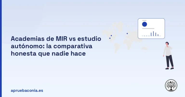 Portada ilustrada del artículo sobre academia MIR