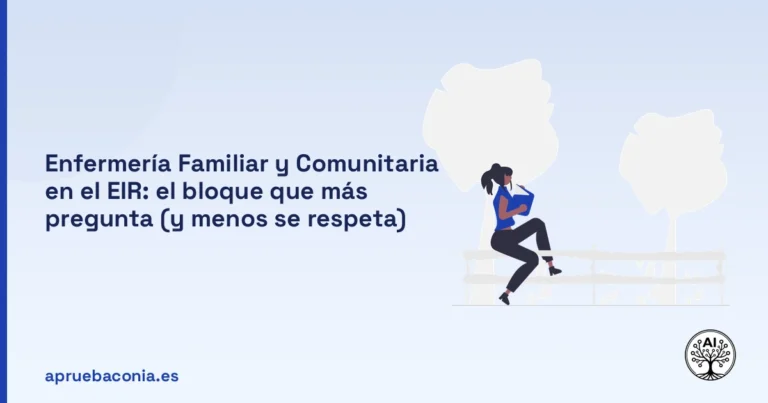 Portada ilustrada del artículo sobre Familiar y Comunitaria en el EIR