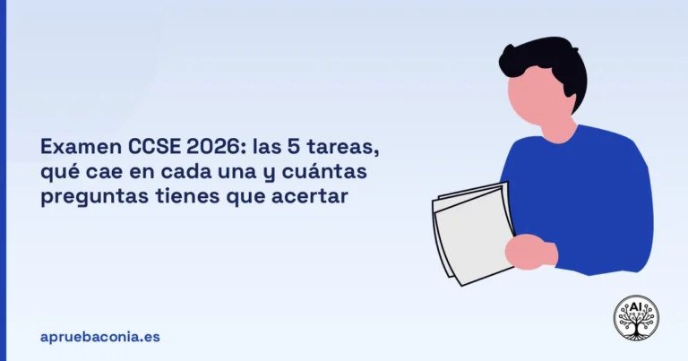 Portada ilustrada del artículo sobre examen ccse 2026