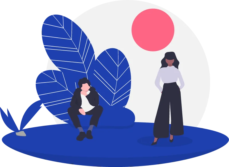 Ilustración minimalista sobre ✅ el enfoque correcto: grupos de estudio opositores que funcionan