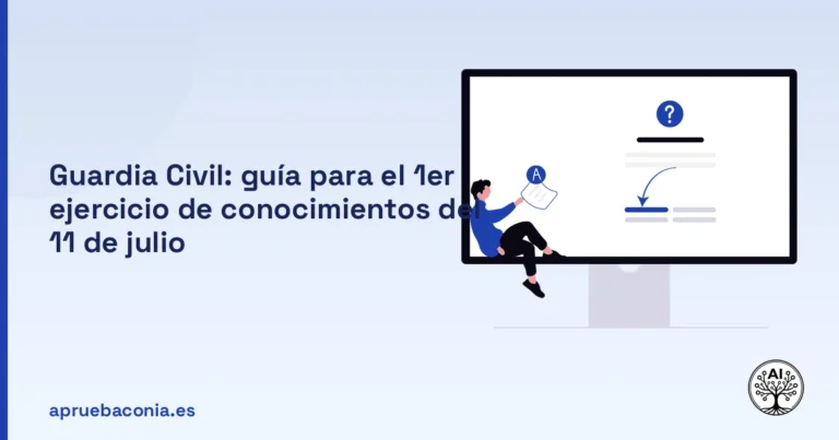 Portada ilustrada del artículo sobre Guardia Civil julio 2026
