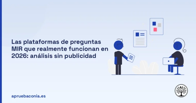 Portada ilustrada del artículo sobre plataformas preguntas MIR
