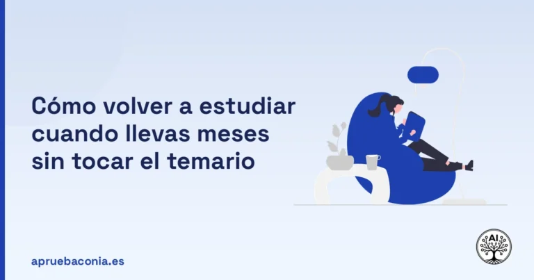 Portada ilustrada del artículo sobre retomar estudio meses