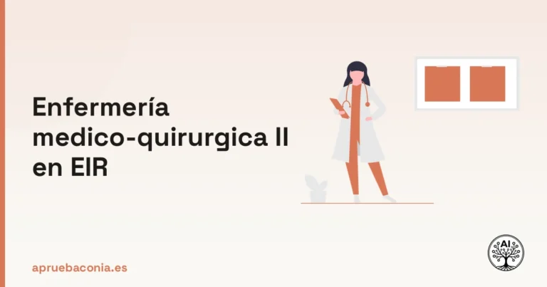 Dibujo de investigación médica para enfermería medico-quirurgica ii: digestivo, endocrino-metabo en el examen EIR.