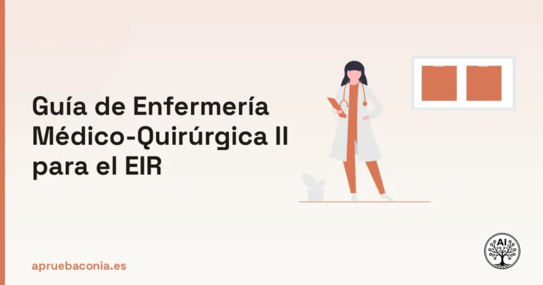 Portada ilustrada del artículo sobre Enfermería Médico-Quirúrgica II