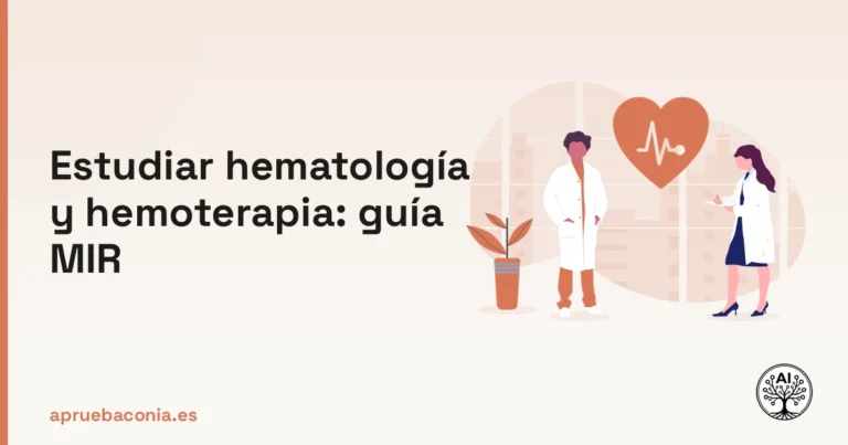 Ilustración de elementos médicos para la guía definitiva sobre estudiar hematología y hemoterapia en el MIR.