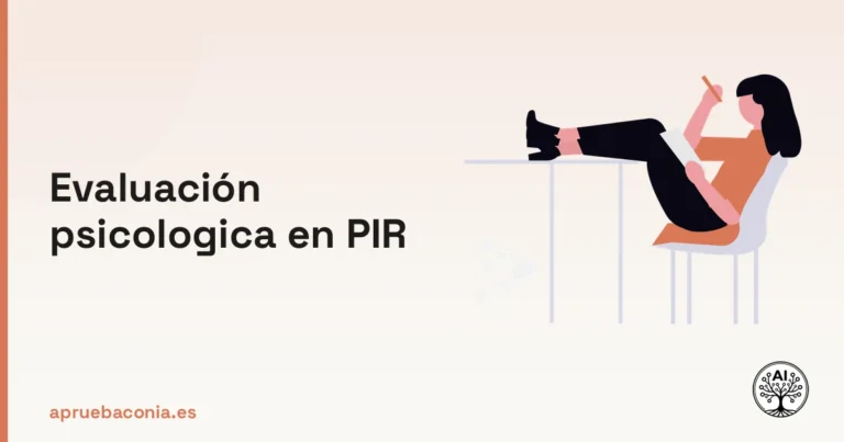 Portada ilustrada del artículo sobre evaluación psicologica PIR