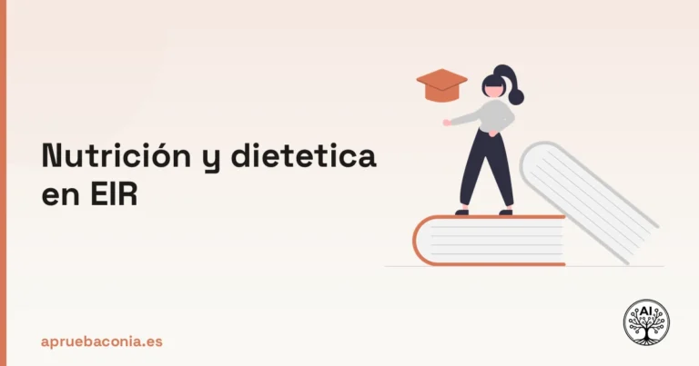 Portada ilustrada del artículo sobre nutrición y dietetica