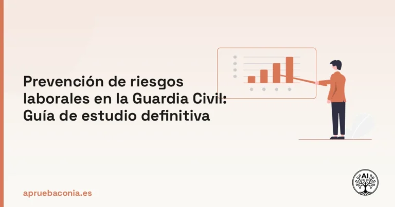 Portada ilustrada del artículo sobre prevención de riesgos laborales