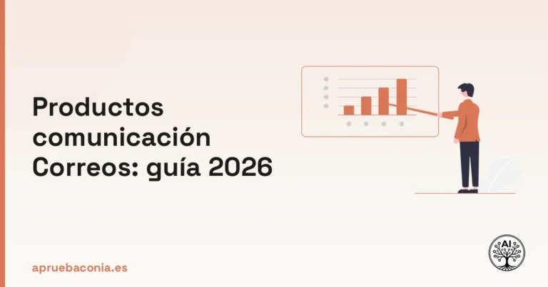 Ilustración de un business plan para la guía 2026 sobre los productos comunicación de Correos.