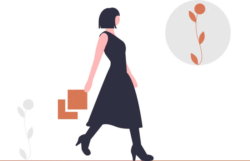 Ilustración creativa sobre herramientas de memorización de productos y servicios: en oficinas para opositores.