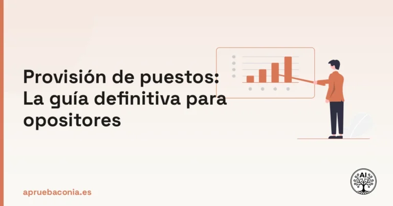 Ilustración de un plan estratégico para la guía definitiva sobre la provisión de puestos para opositores.