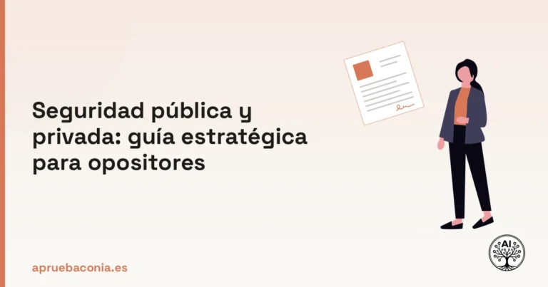 Ilustración de asesoría legal para la guía estratégica sobre seguridad pública y privada en test.