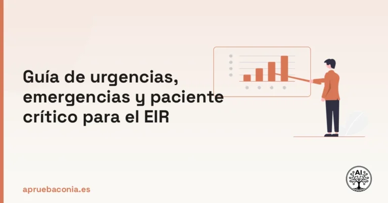 Portada ilustrada del artículo sobre urgencias, emergencias y paciente critico para enfermería