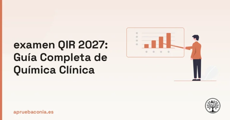 Portada ilustrada del artículo sobre examen QIR 2027