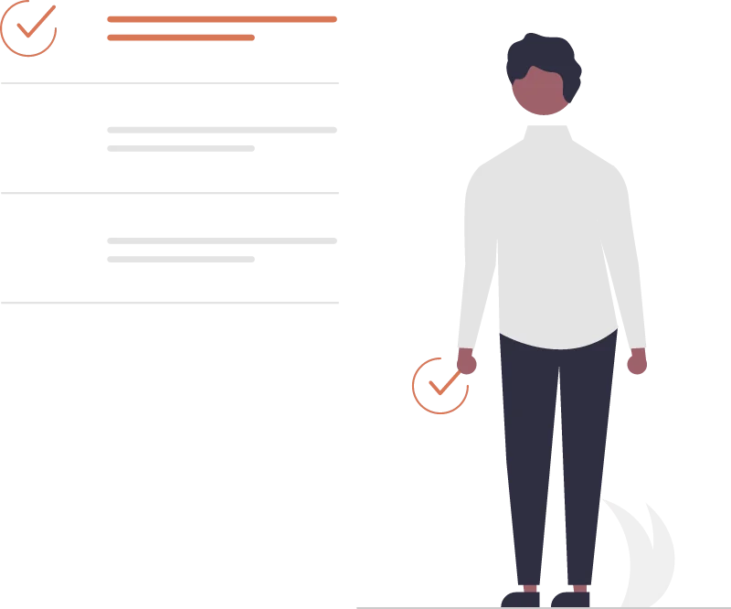 Ilustración de una tarea completada con éxito tras resolver dudas frecuentes sobre el IELTS Writing.