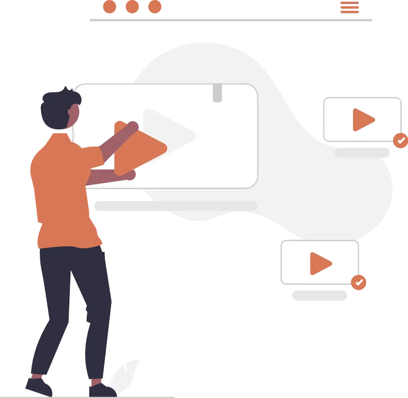 Ilustración de recursos digitales e inteligencia artificial para estudiar autores de la literatura española.