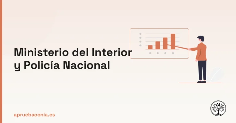 Portada ilustrada del artículo sobre Ministerio del Interior